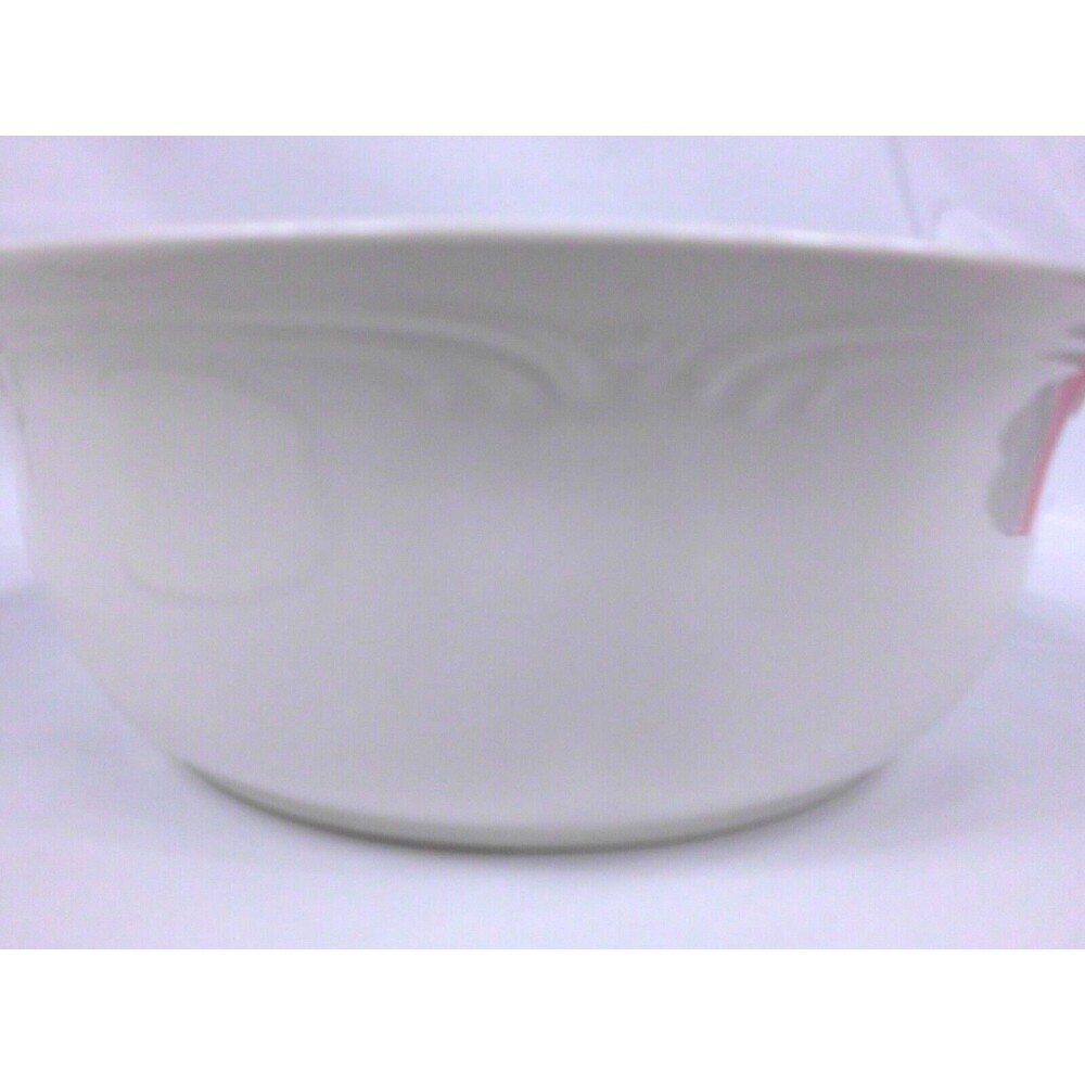 Pfaltzgraff Filigree 9.5 inch Round Covered Casserole Dish Stoneware w Lid - Picture 4 of 6